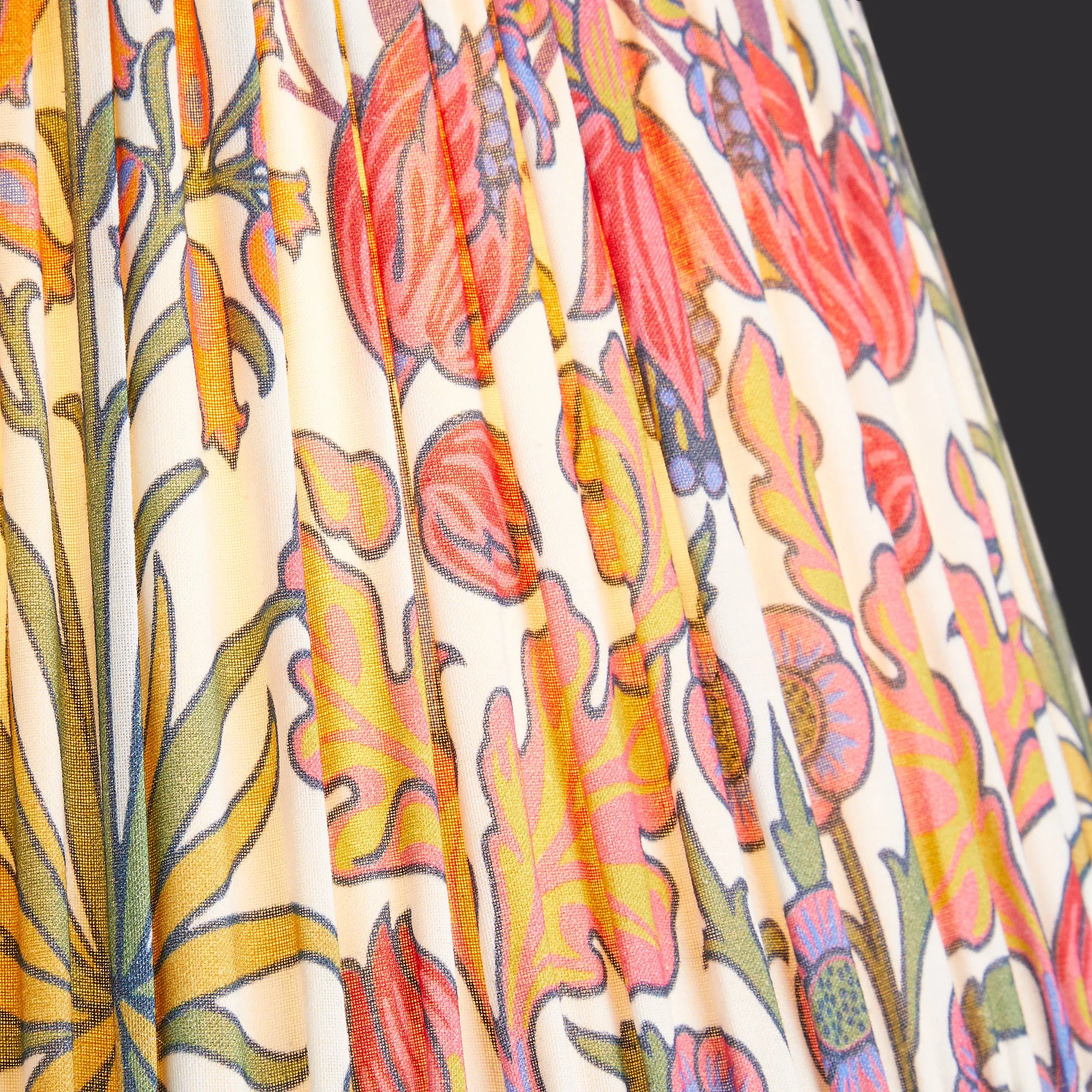 16cm empire shade in cosmo Hyacinth from Sanderson's 'Archive'