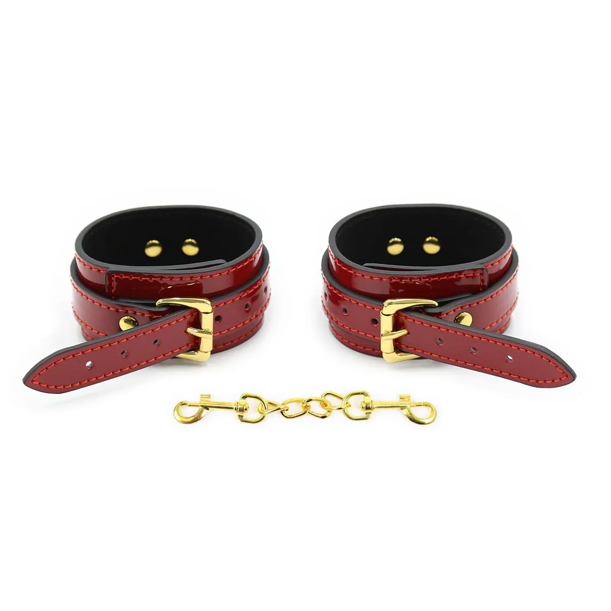1870MQ      Candy Apple Gold Standard Ankle Cuffs