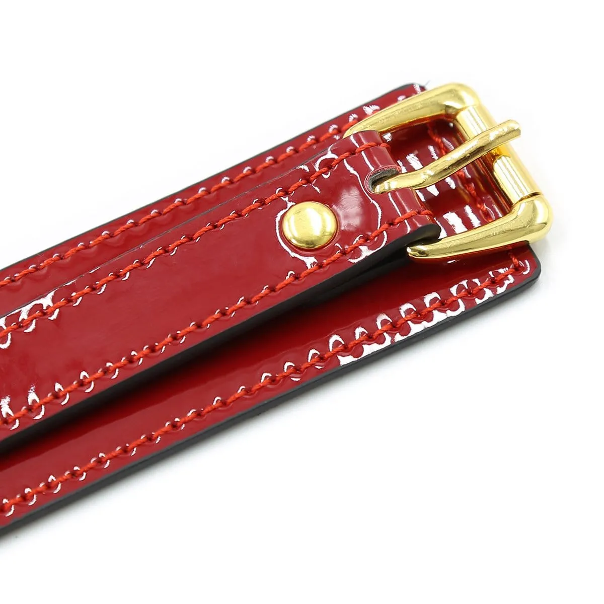 1870MQ      Candy Apple Gold Standard Ankle Cuffs