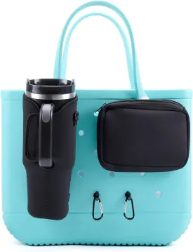 4PCS Organizer Holder for Bogg Bag, Accessories for Bogg Bags, Phone & Cup Holder compatible with Bogg Bag Original