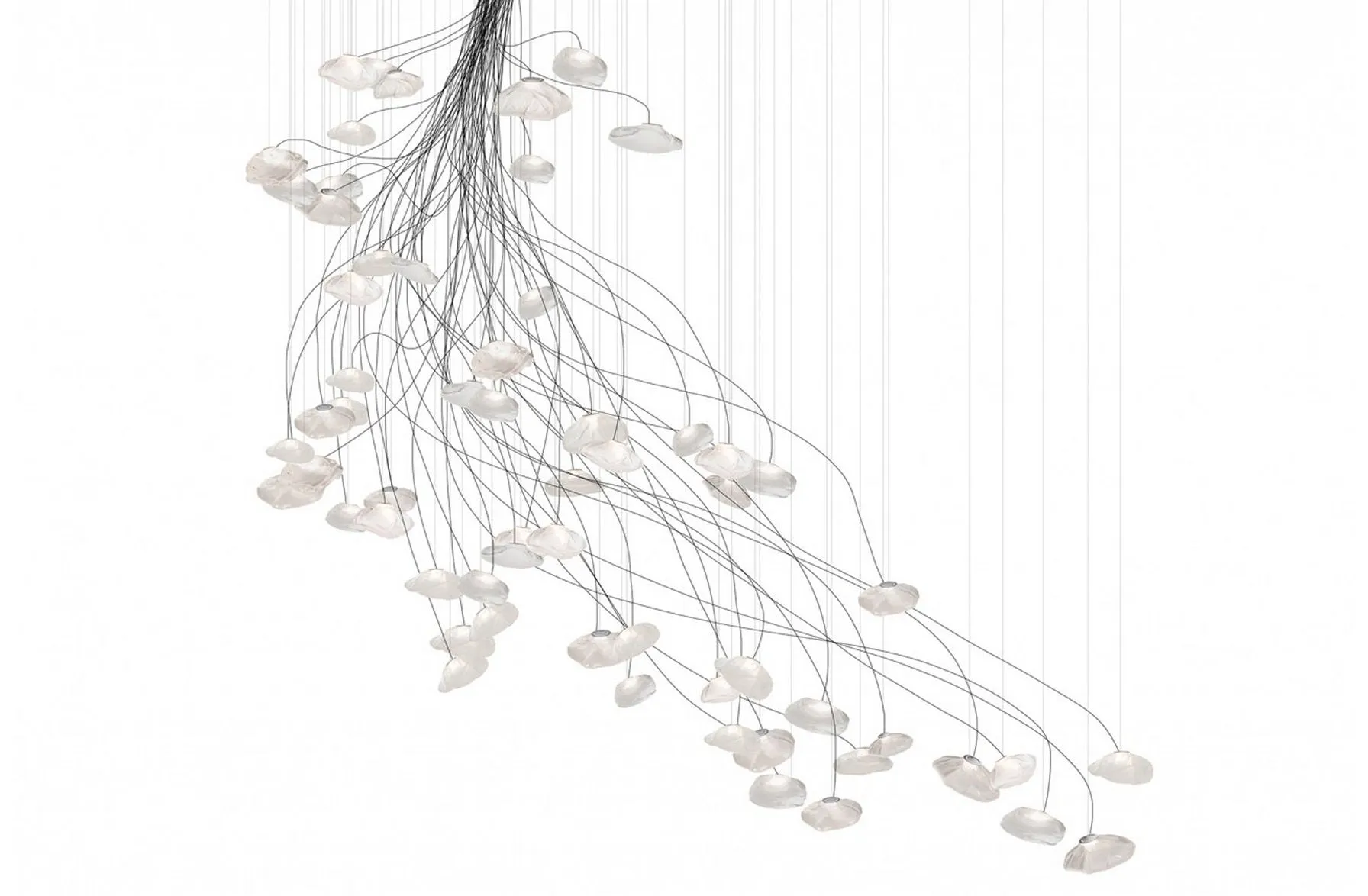 73.61 Sculptural Suspension Lamp