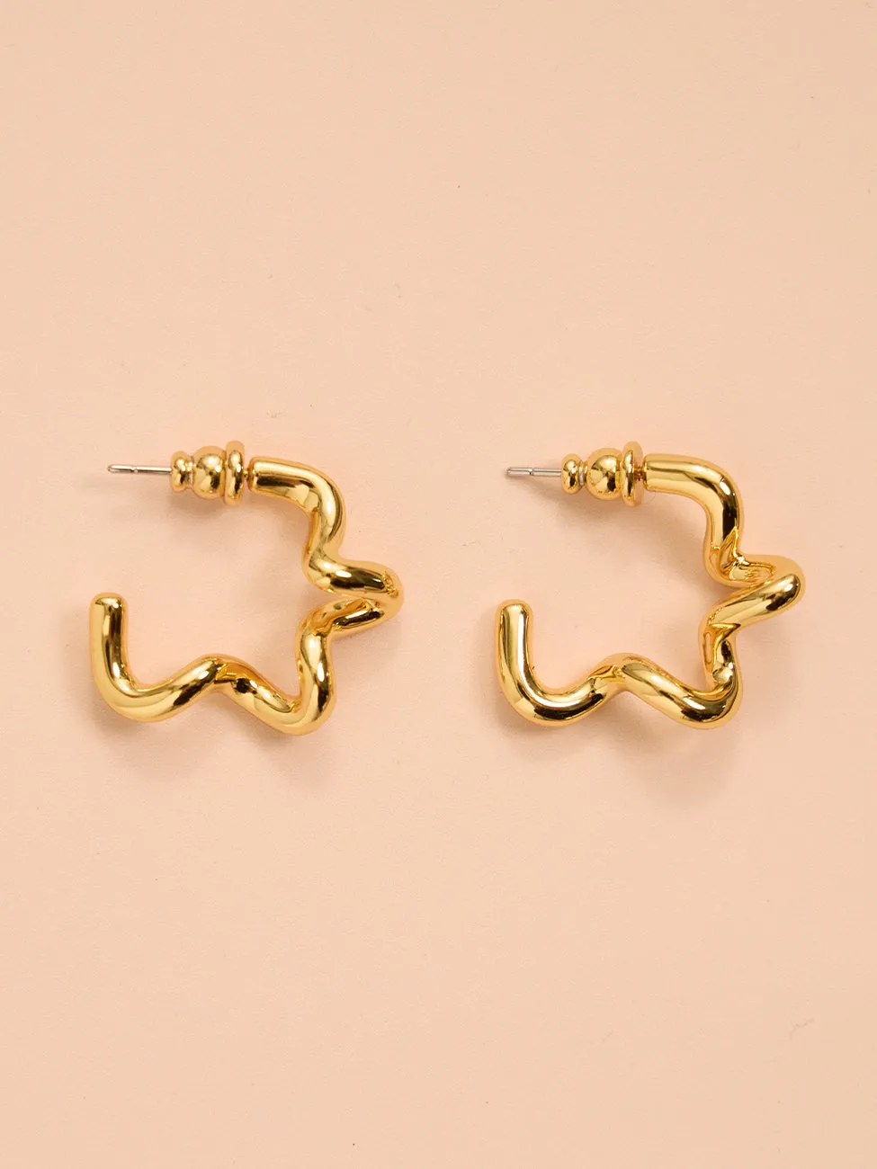Amber Sceats Hansen Earrings in Gold