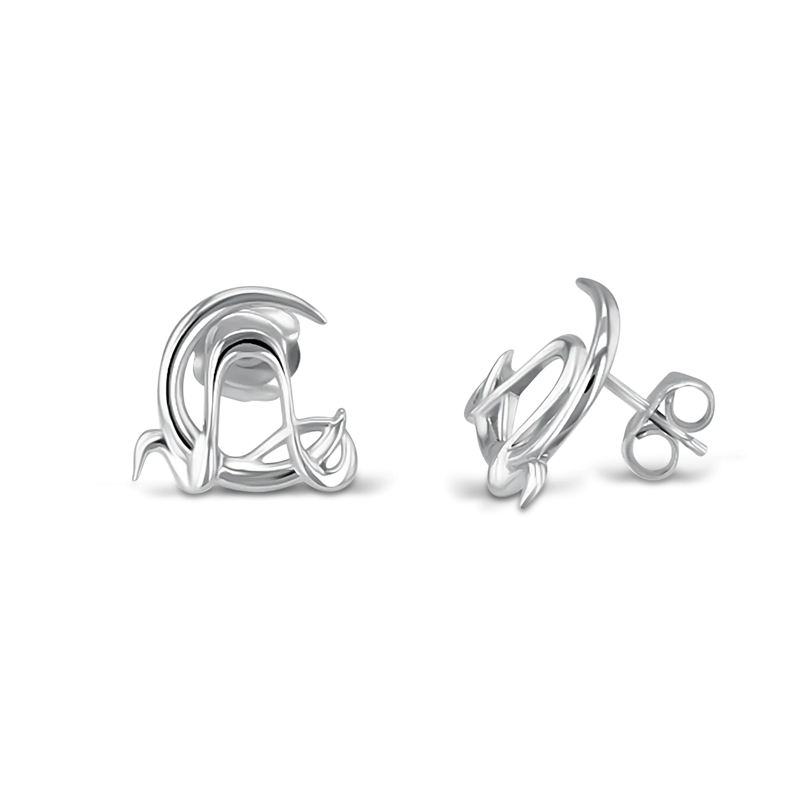 Aquarius Moon Sign Earrings