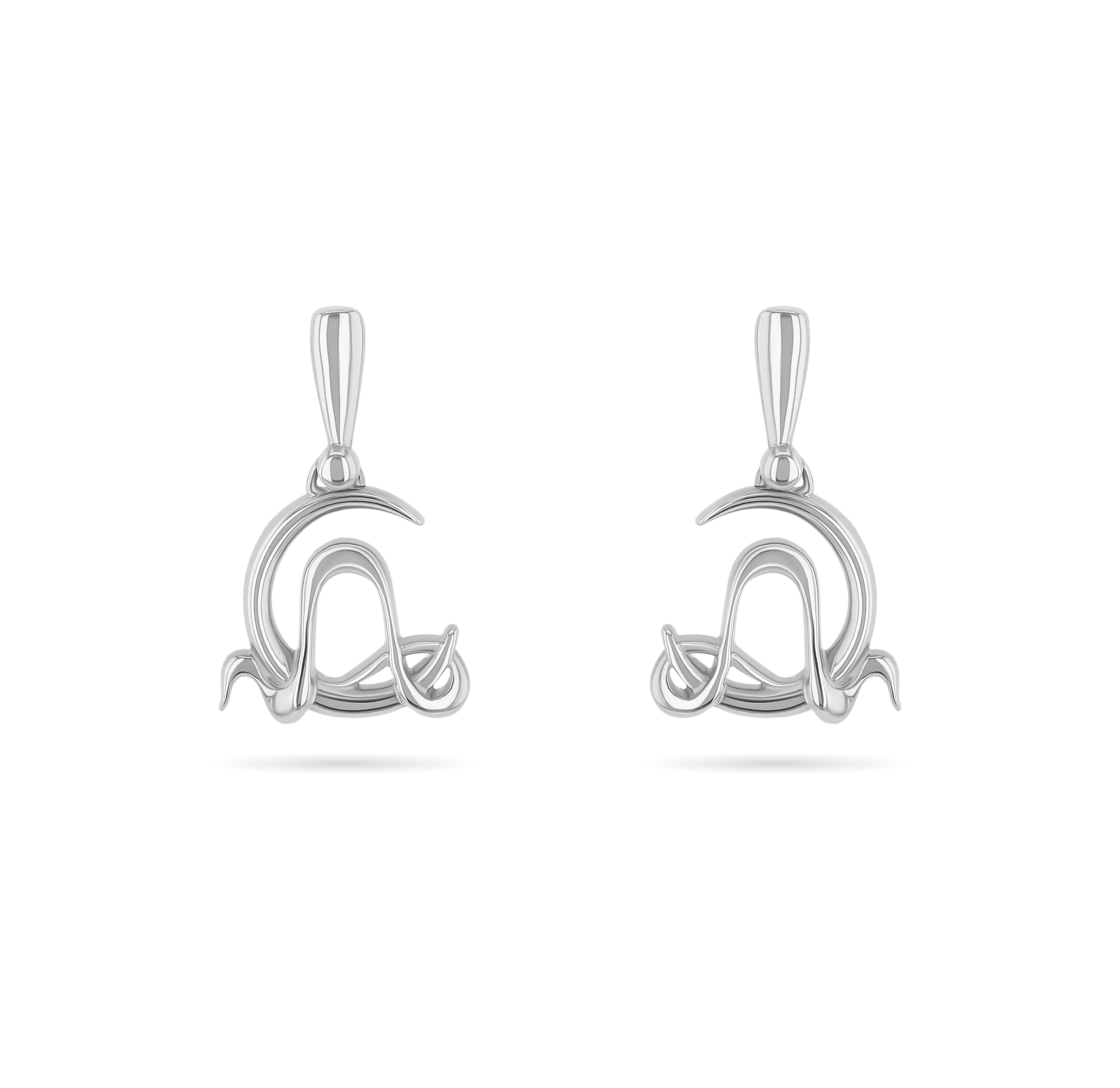 Aquarius Moon Sign Earrings