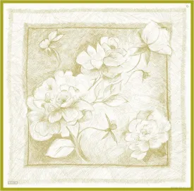 Armine Peony Silk Scarf #31