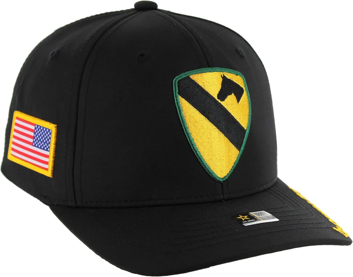 Army Special Divisions Veteran Hat for Men, Official Licensed Embroidered Adjustable Armored, Special Forces, Cavalry Hat