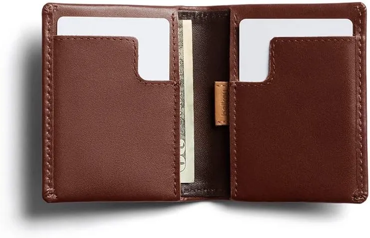 Bellroy Slim Sleeve, slim leather wallet (Max. 8 cards and bills)