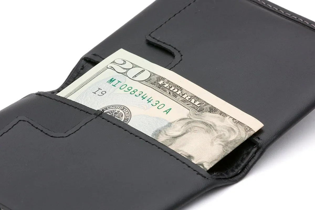 Bellroy Slim Sleeve, slim leather wallet (Max. 8 cards and bills)