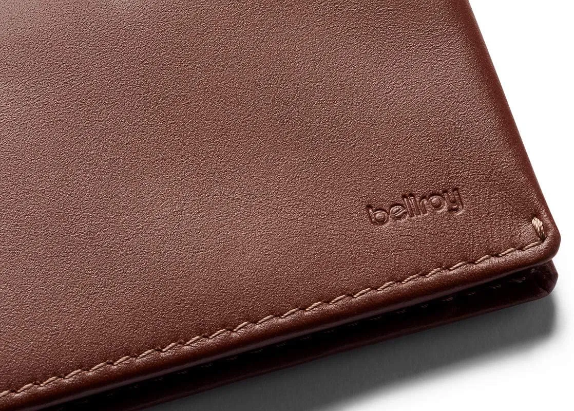 Bellroy Slim Sleeve, slim leather wallet (Max. 8 cards and bills)