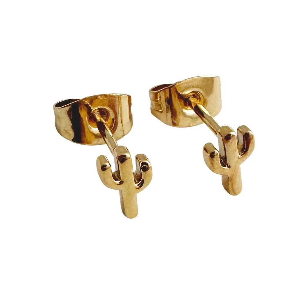 Cactus Stud Earrings