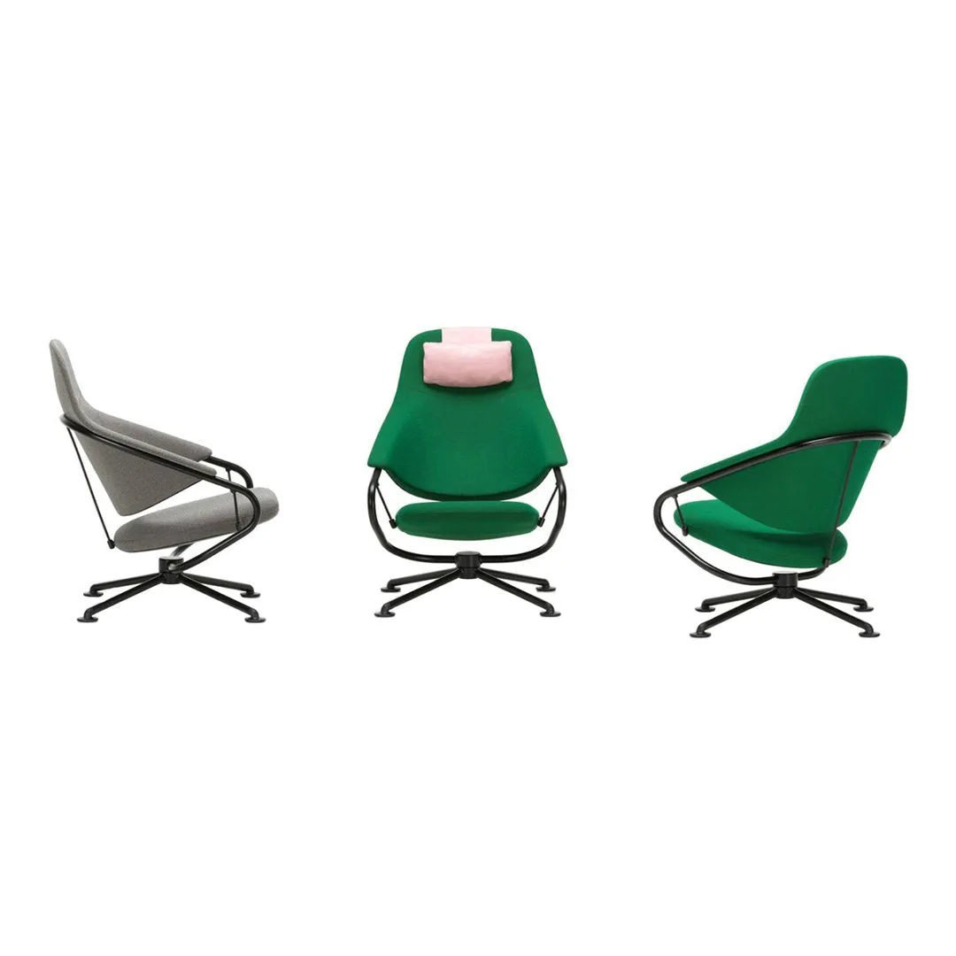 Citizen Lounge Highback Chair - Upholstered
