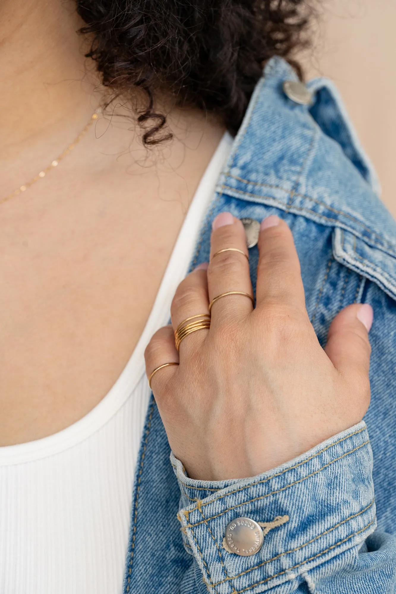 Concentric Midi Ring