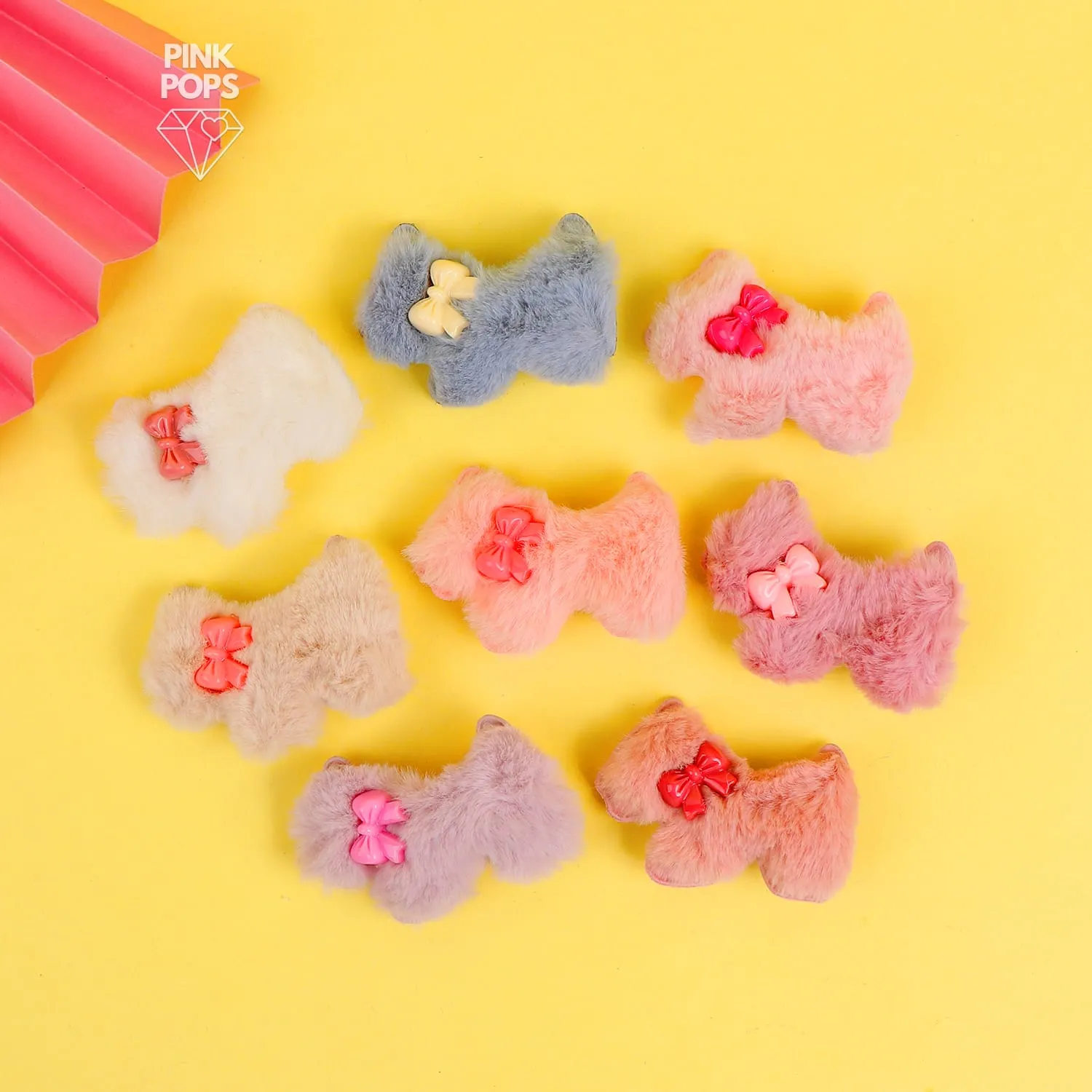 Cute Fluffy Hair Clips