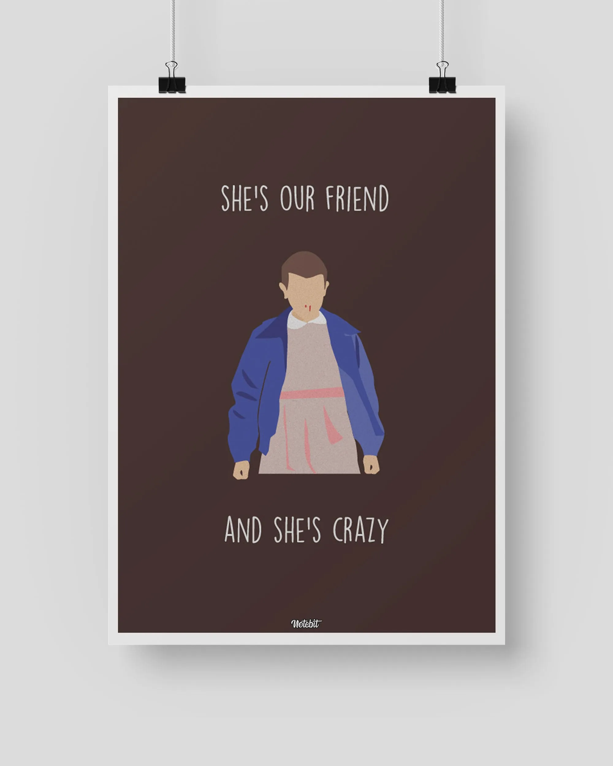 Eleven - Stranger Things Poster
