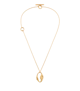 Eroz Pendant - 24 carat gold gilded
