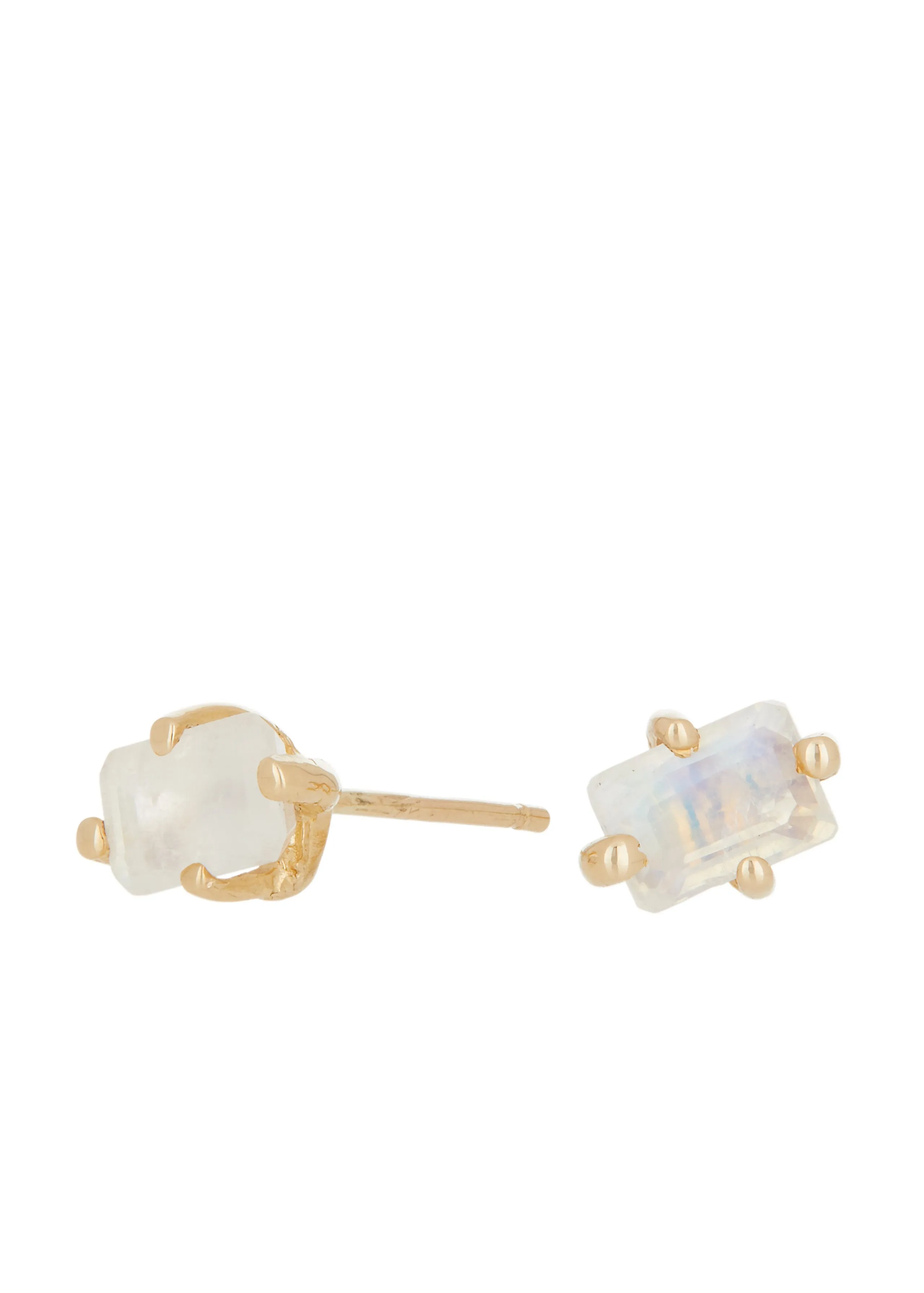 Guinevere Studs - Moonstone