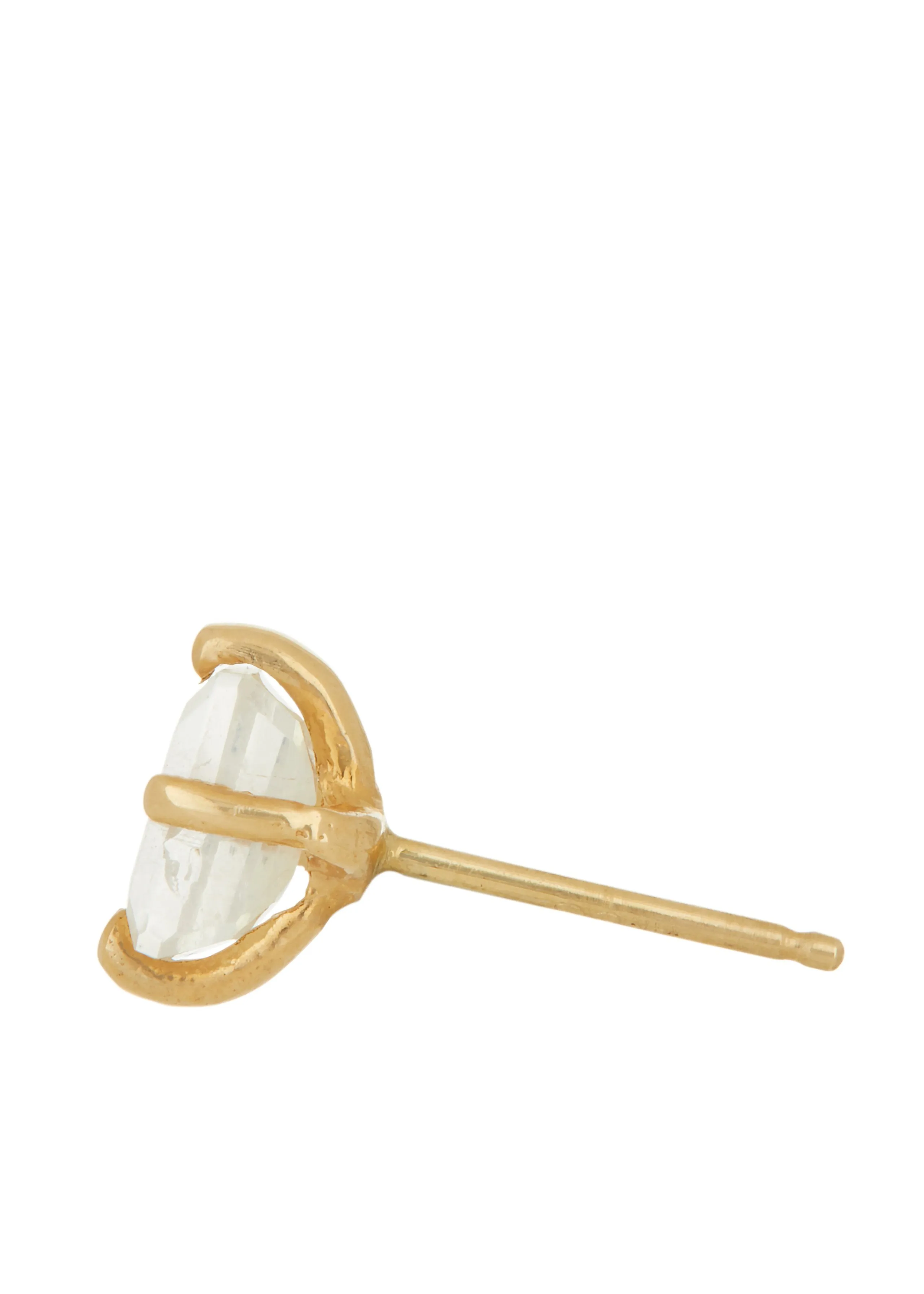 Guinevere Studs - Moonstone