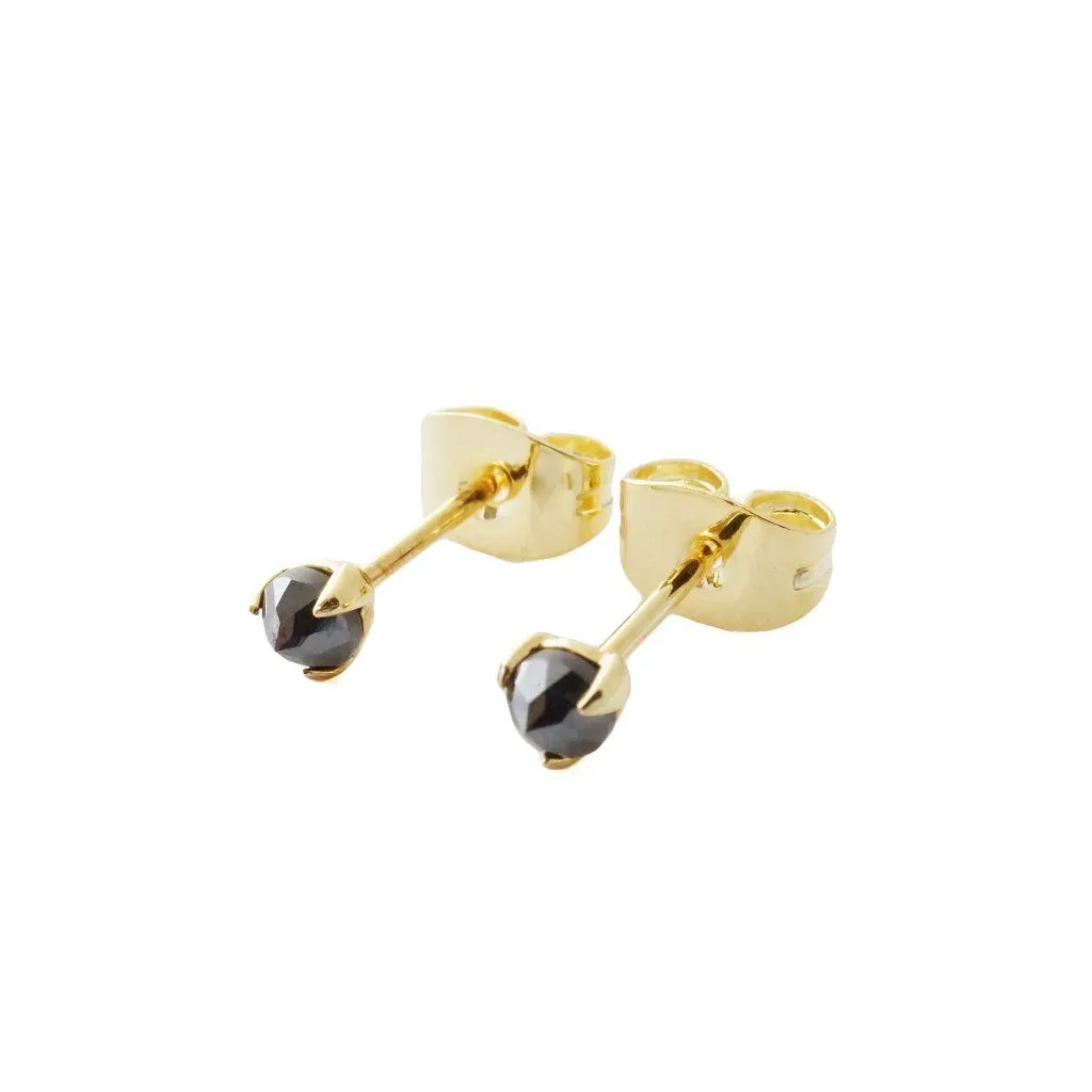 Iron Ore Point Solitaire Studs