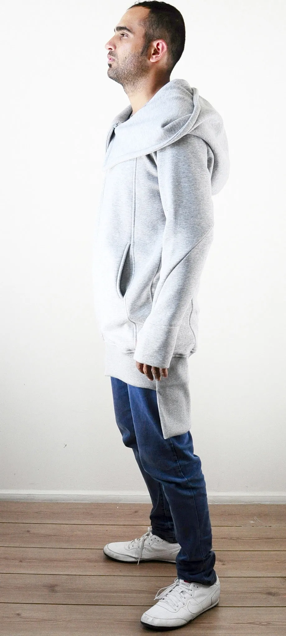 Oversized Hood Long Sleeve Hoodie / Assasian CREED