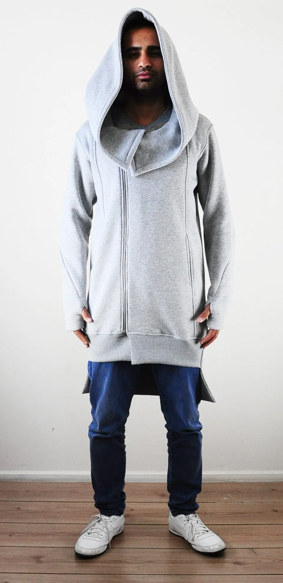 Oversized Hood Long Sleeve Hoodie / Assasian CREED