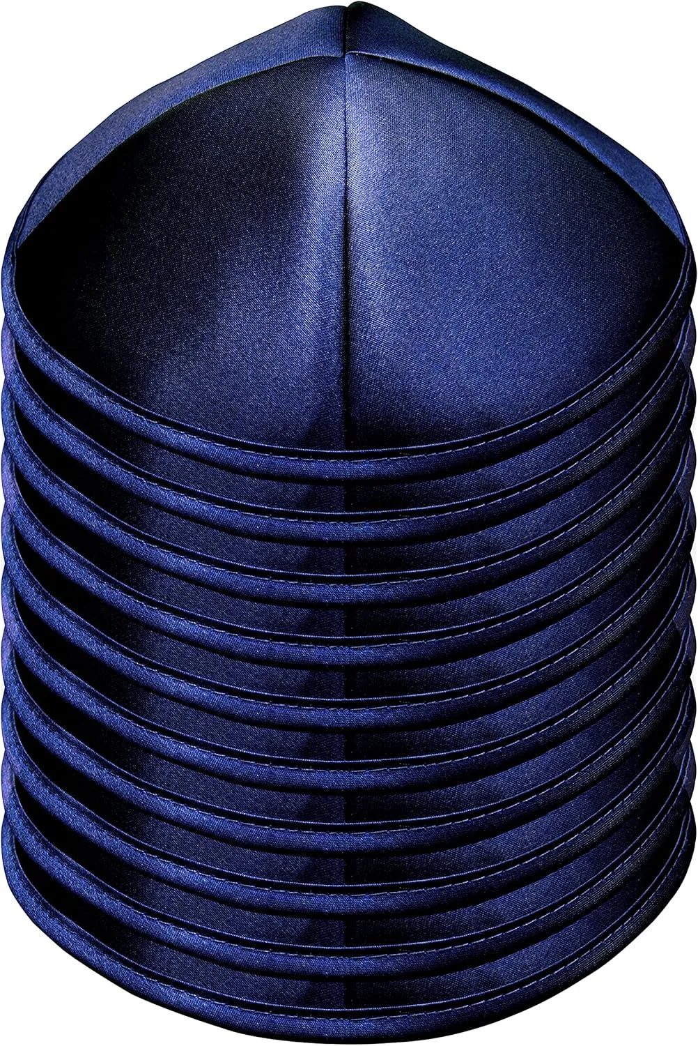 Pack of 10 or 30-Pcs - Hq 19/20CM Satin Kippah for Men & Boys, Yamaka Hat Designed in Israel - Kippot Bulk