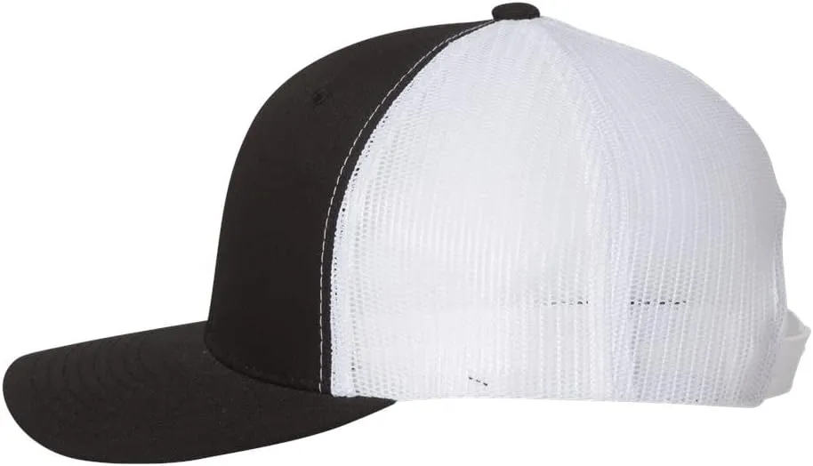 Peterbilt 389 Semi Truck Fully Embroidered YP 6606 Snapback Trucker Fitted Cap