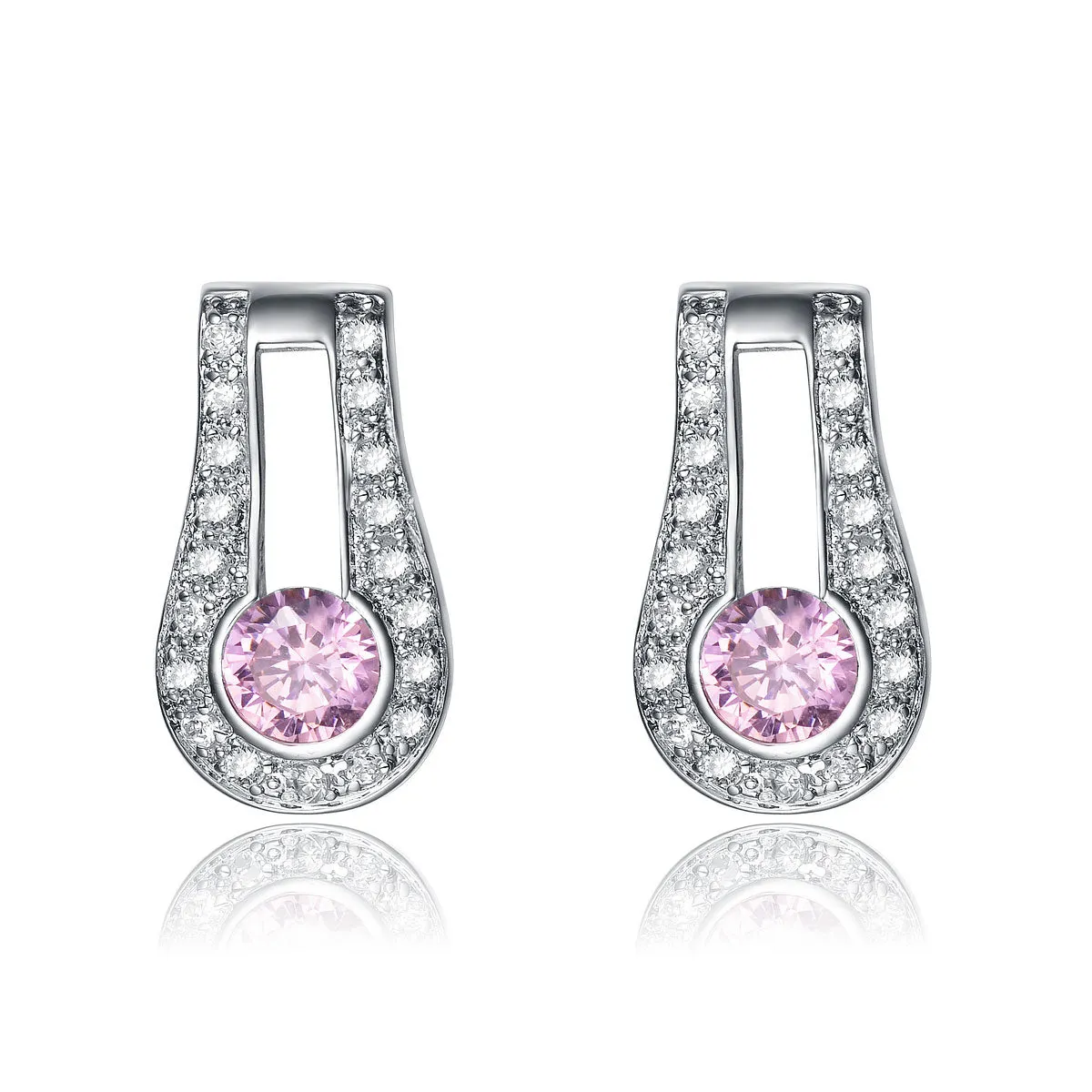 Renée Midi Pink Earrings