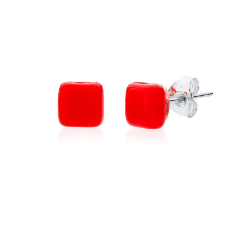 Trilogy Tiny Stud Earrings