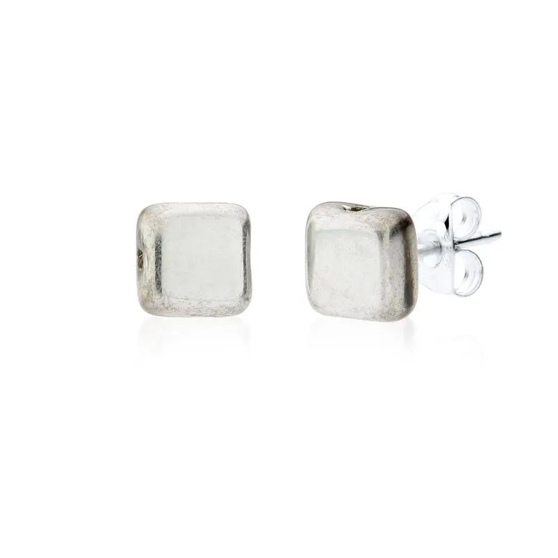 Trilogy Tiny Stud Earrings