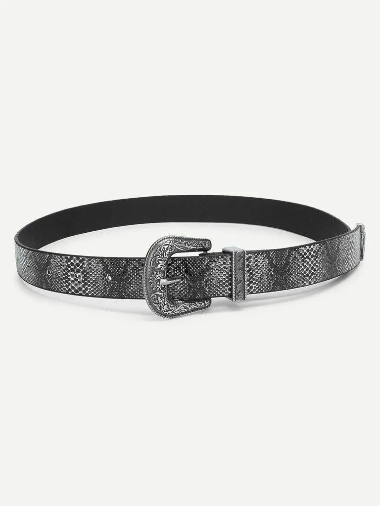 Western Buckle Belt