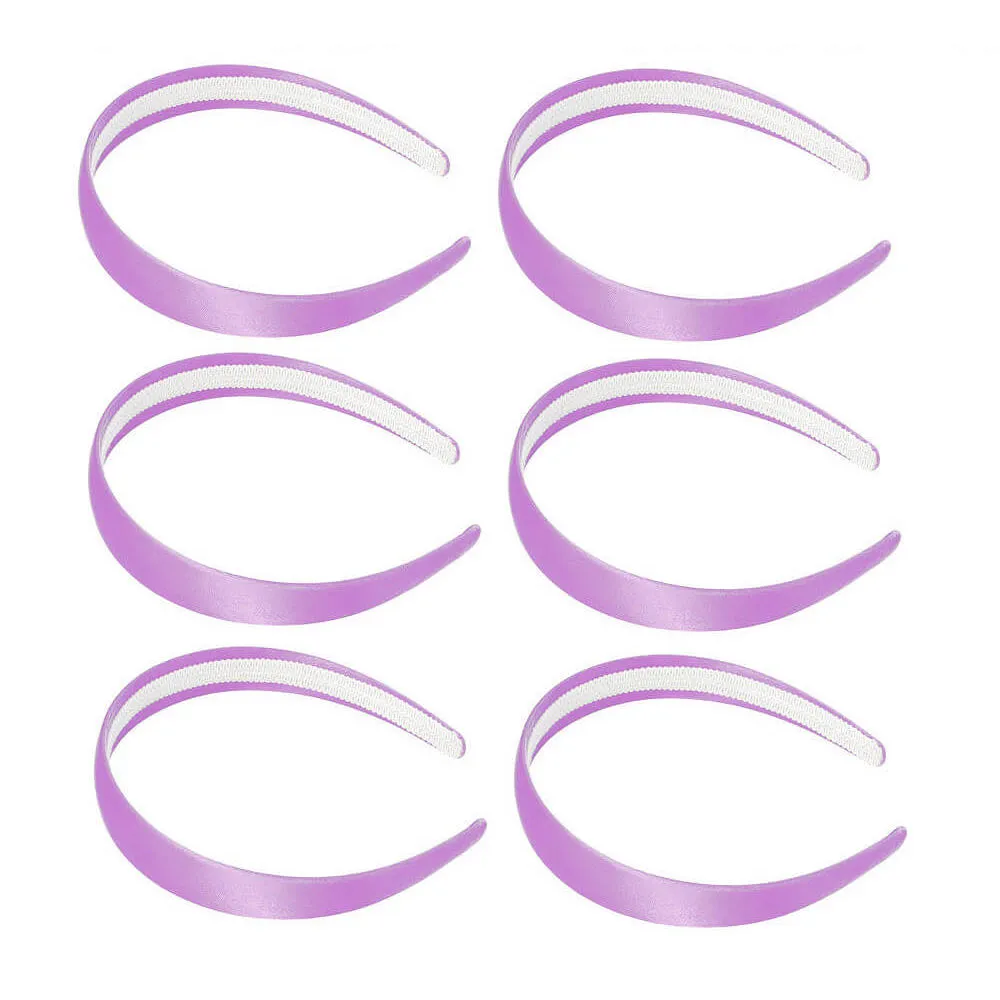 Wide Satin Headbands