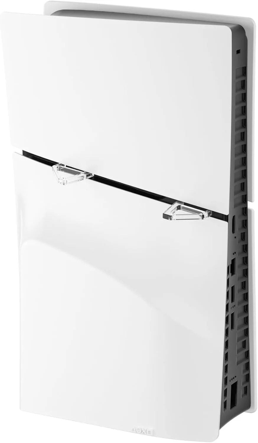 XBERSTAR Stand for PS5 Slim, for ps5 pro Cooling Feet, Horizontal Placement Bracket Holder for PS5 Slim Console Flat Stand Compatible with PS5 Slim Horizontal (Disc Edition-A)