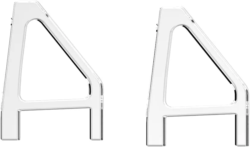 XBERSTAR Stand for PS5 Slim, for ps5 pro Cooling Feet, Horizontal Placement Bracket Holder for PS5 Slim Console Flat Stand Compatible with PS5 Slim Horizontal (Disc Edition-A)