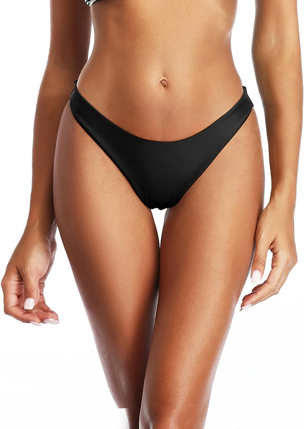 Yonique Women Thong Bikini Bottom Bathing Suit Bottom